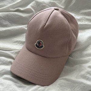 Moncler Pink Baseball Hat